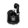 WKSHOP Air 31 Transparent Wireless Earbuds Bluetooth 5.3 TWS Earphones HD Bass Touch Control Noise Reduction Gaming Earbuds Long Battery Stereo Sound Compatible with Android iOS Mobile Phones Charging Case Low Latency Handsfree Music Ear Buds. 