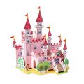 Children Educational Puzzle Girl Handmade DIY 3D Castle Airplane Assembly Model Boy Building Block Toy Kindergarten Gift. 