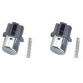 2X for Honda Accord 2003-2005 Shifter Handle Shift Button Knob Repair Kit 54133-SDA-A01 54132SDAA01. 