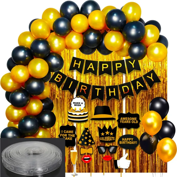 Wonderful%20Happy%20Birthday%20Theme%20Set%20"%20"Including%20Birthday%20Banner%20+30%20Balloons%20+%20Curtain%206%20x3.5%20Feet%20+%20Arch%20Tap%20)%20Grand%20Birthday%20&%20Party%20Items%20-%20Birthday%20Decorations%20&%20accessories%20Themes%20for%20Baby%20,Boy%20&%20Girl%20-Birthday%20Decoration%20-%20Image%202
