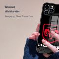 Dodge Challenger S-SRT Burnout Phone Case Tempered Glass for IPhone 14 13 11 Pro Max XR XS MAX 8 14 15 Plus 12 Pro Phone Covers. 