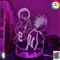 Anime Haikyuu Acrylic Led Night Light Shoyo Hinata Figure for Kids Bedroom Decor Nightlight Manga Cool Gift Child 3D Table Lamp. 