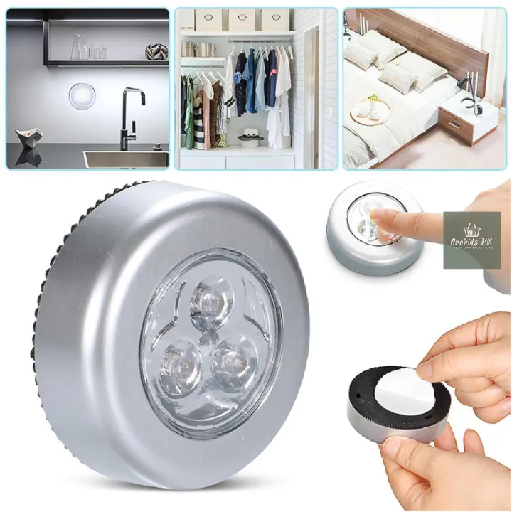%5BPACK%20OF%203%20%5D%20%20Mini%20Wireless%203%20LED%20Light%20Push%20Touch%20Lamp%20Kitchen%20Cabinet%20Closet%20Night%20Wall%20Tap%20Light%20Led%20tap%20touch%20light%20Stick-on%20Push%20Button%20Touch%20Lights%20%7C%203%20LED%20Push%20Touch%20Lamp%20%7C%20Wardrobe%20Light%20%7C%20Kitchen%20Cabinet%20Closet%20Night%20Wall%20Light%20Operates%20-%20Image%203