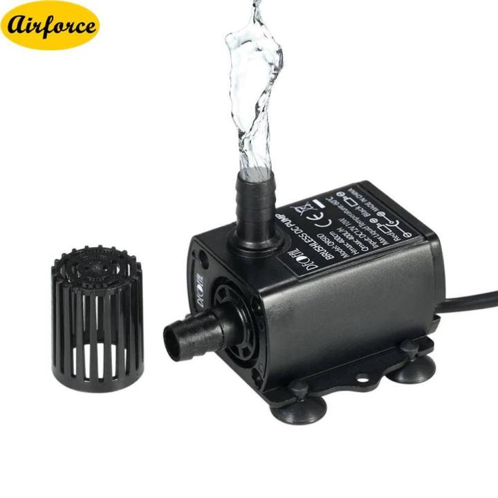 Ultrastille dompelpomp voor fonteinen 3W, 6W, 10W, 15W, 25W, filter, vijver, aquarium, waterpomp
