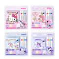 Yuthorite iigen Yizheng stationery Sanrio family image children's makeup painting girl handmade graffiti watercolor painting set. 