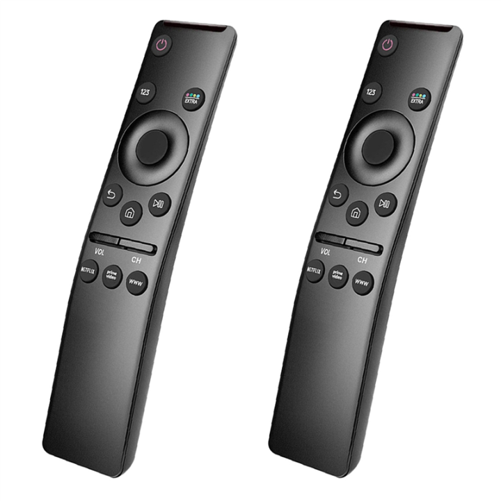 2X Universal Remote Control for Samsung TV LED QLED UHD HDR LCD Frame HDTV 4K 8K 3D Smart TV, with Buttons for Netflix