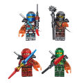 11401 Gold Ninja 24 Children Assembled Building Block Toys. 