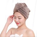 Hair Dryer Cap Towel - 100% Cotton Hair Cap Shower Cap Quick Dry Wrap Towel - Bath Cap Towel - Shower Hair Turban - Hair Turbie - Water Absorbent Hair Dryer Cap Towel - Quick Dryer Towel for Long Short Curly and Straight Hair. 