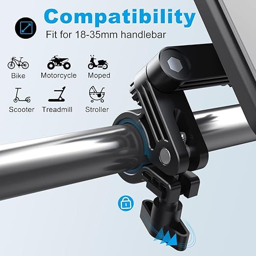 Bike%20Phone%20Holder%20Waterproof,%20Motorcycle%20Phone%20Mount,%20iPhone%20Bike%20Handlebar%20Mount,%20Double%20360%C2%B0Rotations,%20Compatibility%20with%2018-35mm%20Handlebar%20and%20Suitable%20for%204.7-6.8%20inch%20Smartphones%20-%20Image%204
