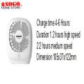 Sogo JPN-405 Rechargeable Mini Table Fan. 