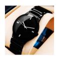 (ELEGANT FASHION ) Luxury Classy Full Black Steel Watch For Men. 