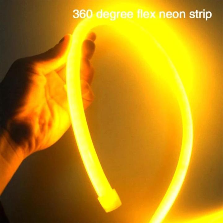 YELLOW%20LED%20strip%20Flexible%20NEON%20Rope%20Light%20waterproof/LED%20Neon%20Lights%20decoration%20with%20220V%20adapter%20-%20Image%202