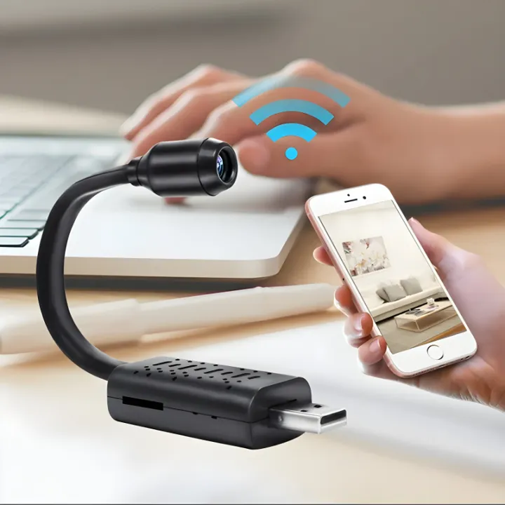 Portable%20V380%20Pro%202MP%201080P%20HD%20USB%20Surveillance%20Camera%20With%20Rotatable%20Gnoose%20Neck,%20Motion%20Detection%20(WiFi%20&%20Hotspot)%20-%20Image%203