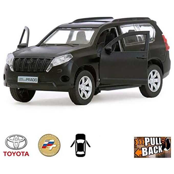 Toyota Land Cruiser Prado - Pull Back and Die cast - Assorted Color Car