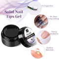 Green Home Nail Adhesive Glue No-Flowing Nail Manicure Shaping Glue. 