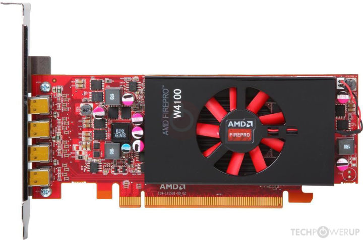 AMD%20FirePro%20W4100%202Gb%20,GDDR5,%20128Bit,%20%20High%20Performance%20Graphic%20Card%20-%20Image%203