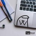 Macbook Laptop Decal Sticker - Flork Meme. 