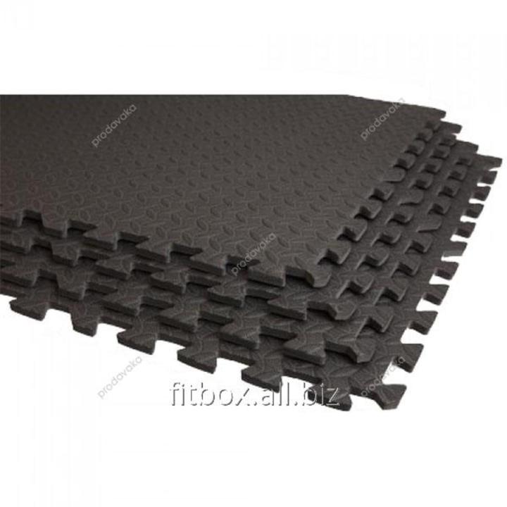 Liveup Gym Floor Mat (Interlock) 60x60 x1.2cm - Thickness 12mm - 4Pcs / Set - Non-slippery  Material EVA Foam - Model  LS3259