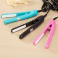 Mini Ceramic Hair Straightener Curler Flat Iron Curling Iron Curly Hair Iron Hair Straightener Brush Flat Iron Styling Tool. 