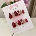 Menggh  PK（Buy 3, Get 1 Free）24pcs false nails（Please check the product details page before placing an order）. 