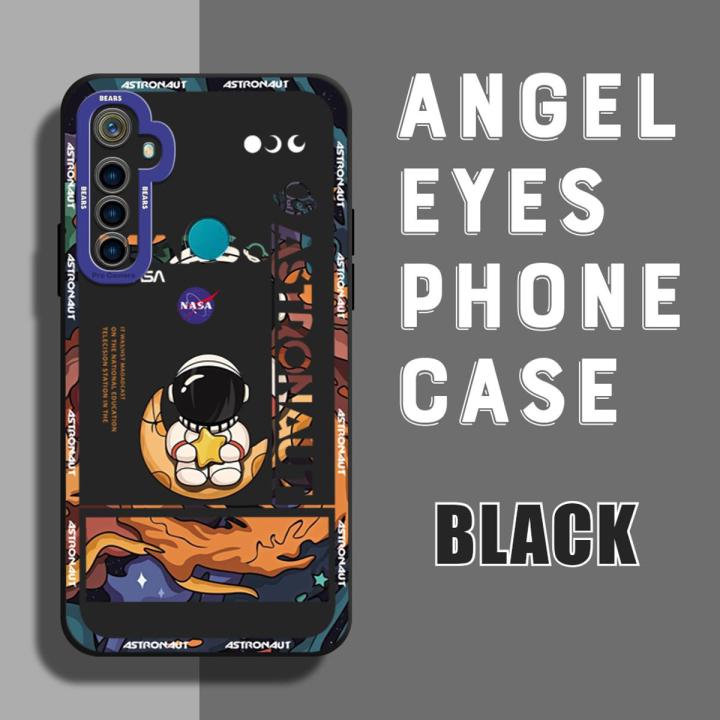 AMORVOR for Realme 5i 5S 6i Back Cover Space Astronaut Case Camera  Protection Soft Silicone TPU Phone Cases
