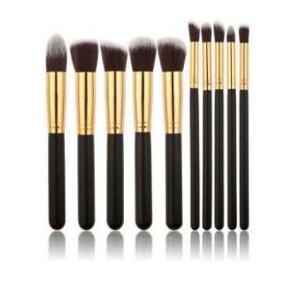 Pro Makeup Blush Eyeshadow Blending Set - 10 Pcs