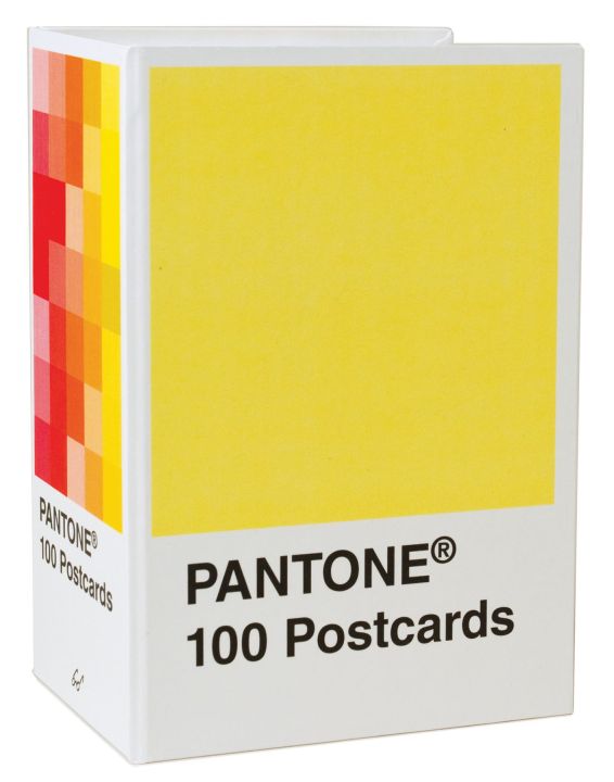 Liberty Books | Pantone Postcard Box 100 Postcards Card Book by Pantone Inc. (100% Original)