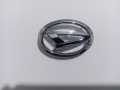 Daihatsu MIRA Steering Logo - Silver Chrome Monogram Badge Emblem. 