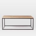 Box Frame Coffee Table - Raw Mango. 