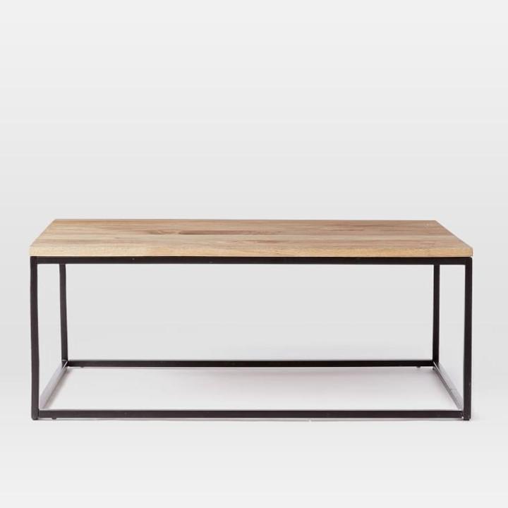 Box Frame Coffee Table - Raw Mango