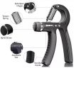 Histro Grip Strength Trainer (Adjustable), Hand Grip Strengthener, Exerciser, Hand Gripper Adjustable Resistance Automatic Counting Non-Slip Hand Grip Strength Trainer Fingers Wrist Forearm Exerciser Workout Gear Home Gym Exercise Equipment Hand. 