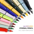Eternal Infinite Pencil, Inkless Magic Pencil for Writing, Sketching, and Painting – Portable Reusable Erasable Infinity Pencil with Eraser for Artists and Students. 