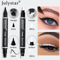Julystar Cool Black Seal Eye Linerer Water Proof Non-Smudge double-ended Eye liner  1.6g  J402-007. 