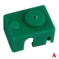 E3d-V6 PT100 Heating Block Silicone Cover High Temperature Protection Cover For  Accessories Silicone Sleeve Hot End. 