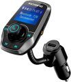 VICTSING Upgraded Bluetooth FM Transmitter for Car, Power Off Switch, Music Player Support USB Flash Drive/Micro SD Card/AU. 