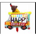 1pcs  Foil balloons Ice cream car helium balloon baby shower Birthday party decoration Kids. 