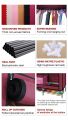 3 Layer Storage Wardrobe 88130 Shelf Rack Fancy N Fold able (Multi Color). 