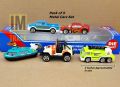 Metal Cars Set Alloy Box Pack of 5 Pcs Die Cast Toys For Kids Children and Boys. 