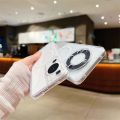 For Magsafe Magnetic Transparent Case For Samsung Galaxy S24 S23 S22 S21 S20FE Plus Note 20 Ultra A14 A34 A52 A53 A54 Soft Cover. 