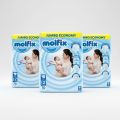 Mol-fix Diapers Size 2 Mini 70pcs (4-9kgs) Pack of 3. 