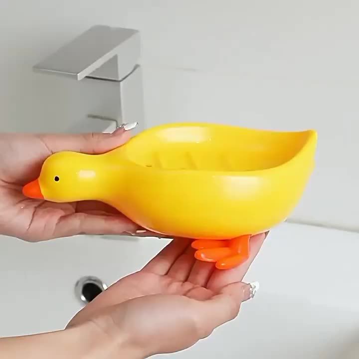Stylish%20Duck%20Shape%20Soap%20Holder%20Self%20Draining%20Easy%20Clean%20Soap%20Dish%20Sabun%20Dani%20For%20Shower%20with%20Suction%20Cup%20Creative%20Soap%20Box%20For%20Bathroom%20Kitchen%20Wash%20Basin%20Sink%20-%20Image%204
