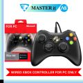 Wired & Wireless Xbox Controller - Bluetooth Gamepad With Mobile Stand - Microsoft Joystick Xbox 360 With Vibration - Controller For IOS, Android, Laptop, PC & Xbox - Black. 