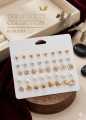 Pack Of 12 - Earrings Tops Fashion Women trendy stylish girls EarringE-5642. 