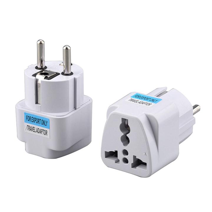AC 250V 10A 1PC EU Plug EU Power Universal RU ES US Conversion Europe Power Plug Converter Socket Travel Socket Adapter