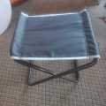 Folding stool in cloth.. 