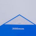 NANLIY- Chart Drawing Triangle Ruler for Ship Drawing 300mm Large-Scale Triangle Ruler for Distance Measurement Teaching Eneering Design. 