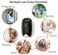 Pulse Oximeter Monitor: 4 Colour & TFT Display: Fingertip Oxygen Saturation Monitor: Check Pulse Rate (PR), Perfusion Index (PI) & Oxygen Saturation (SPO2) (3 in 1):  CE and FDA approved. 