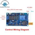 Real Time 5 To 60v Dc Delay Timer Relay Module Switch Control Clock Synchronization Multiple Mode Control Board In Pakistan. 