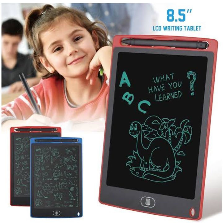 8.5 Inch LCD Writing Tablet Electronic Slate E-writer Digital Memo Pad Erasable Writing Board Learning Toys And Gadgets For Educational And Daily Life Routine Notebook Purpose