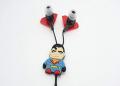 Cartoon in-Ear Stereo Wired Earphones with Additional 2 Colour Earbuds for Kids Boys Girls | Headphone for All Android/iOS Device. 